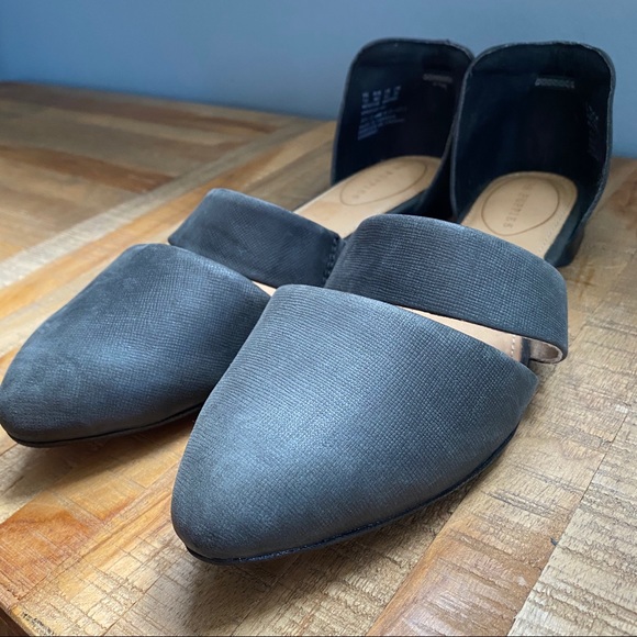 Hush Puppies | Grey Kendall Trave Flats - Picture 6 of 11